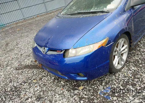 2007 Honda Civic Si из США, поврежденный, VIN 2HGFG21577H702688